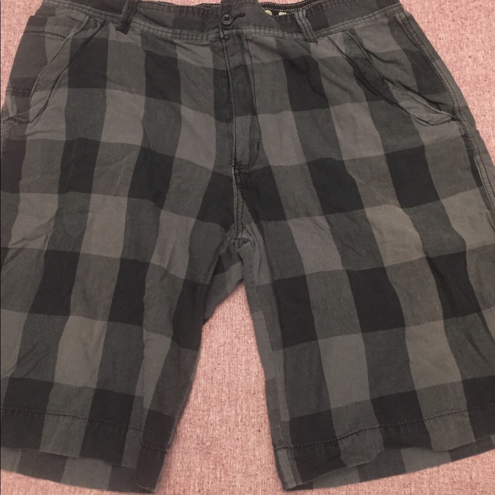 Plaid shorts
